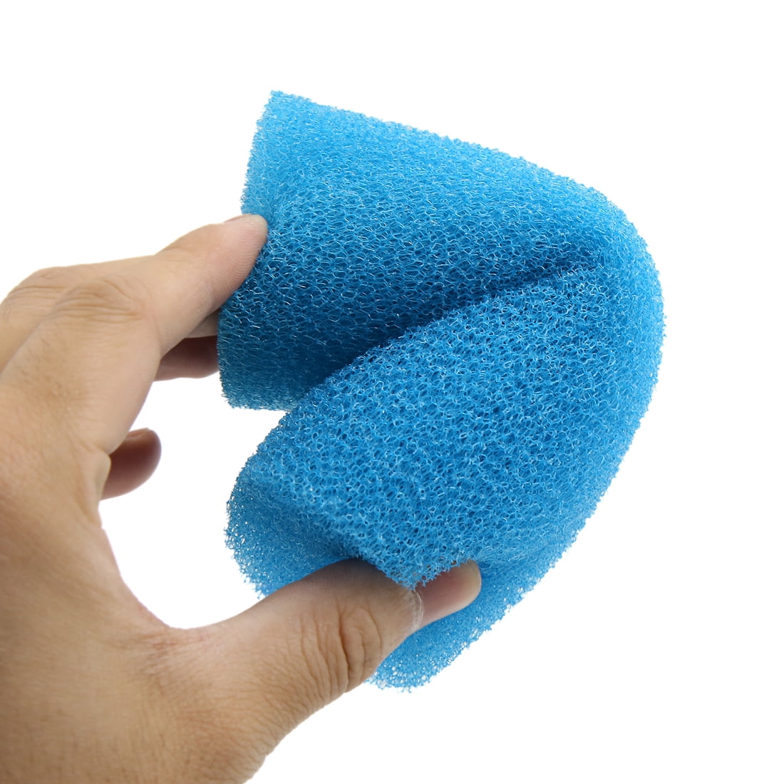 REGALWOVEN 9pcs Yellow Blue Black 2.6inch Dia Aquarium Pre-Filter Sponge Filter Cartridges