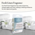 thumbnail image 4 of Calentadores de velas Wax Melts, etc. Classic Fresh Linen, 75 ml, paquete de 4, 4 of 9