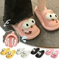 thumbnail image 5 of ZOUBAOQ Funny Summer Big Eye Dog Slippers, Unisex Cute Cartoon Comfy Slippers, Indoor Comfy Ligh Shoes, Slip Bathroom Flat Non Slide, 5 of 9