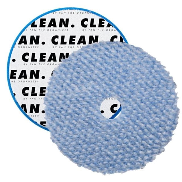Almohadilla de Corte de Lana CLEAN. 13 cm Azul Corte Agresivo
