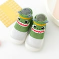 thumbnail image 2 of TAIAOJING Toddler First Walker Sock Shoes Cute Deer Rabbit Pattern Children Mesh Breathable Floor Sneakers Non- Shoe, 2 of 4