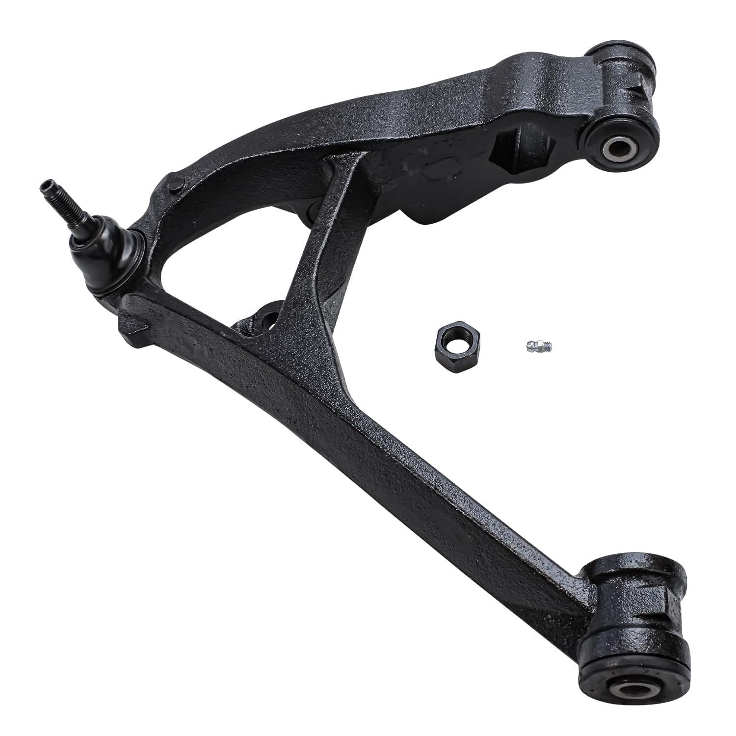 Detroit Axle - Front 2pc Control Arms for Chevy GMC Silverado Sierra Suburban Yukon XL Avalanche 1500 Tahoe Express Savana 2500 Cadillac Escalade ESV EXT Lower Control Arms & Ball Joints Replacement