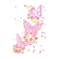 thumbnail image 1 of Colorful Butterfly Temporary Tattoo Sticker - Waterproof, Long-Lasting Fake Body Art Decal for Women & Girls, Vibrant Designs, 1 of 8
