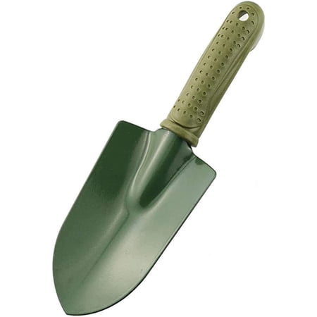 Garden Tool Shovel for Digging Gardening Trowel for Lawn Planting Alloy Spade Plastic Handle Anti Slippery
