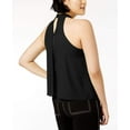 thumbnail image 5 of BAR III Womens Black Keyhole Top L, 5 of 5