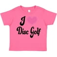 thumbnail image 3 of Inktastic I Love Disc Golf Boys or Girls Toddler T-Shirt, 3 of 5