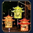 thumbnail image 6 of Dserhfy Portable Palace Lantern Set DIY Flower Lantern Kit Interactive Play Kid-Friendly Stick Lantern Material Pack, 6 of 8