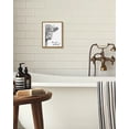 thumbnail image 7 of Drsoum Funny Highland Cow Bathroom Wall Art Rustic Farmhouse Wall Decor with Humorous Are You Pooping Canvas Print Cute Animal Canvas Art for Restroom 8x10in Brown Framed, 7 of 7