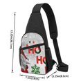 thumbnail image 4 of Disketp Sling Backpack,Multipurpose Crossbody Shoulder Bag Travel Hiking Daypack-Cute Santa, 4 of 6