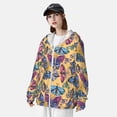 thumbnail image 3 of Lsque Butterfly 3 UPF 50+ Lightweight Sun Protection Men's Women's Long Sleeve Shirt, Hoodie Performance -Large, 3 of 9