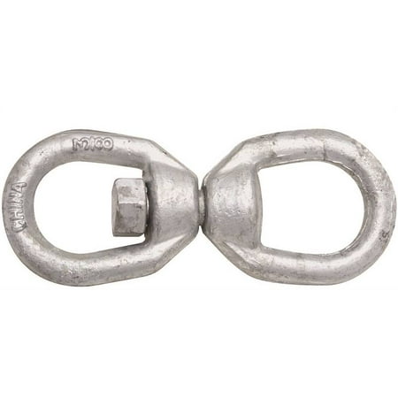 

National Hardware 3252BC Series N241-109 Chain Swivel 3/8 in 2200 lb Weight Capacity Galvanized Steel