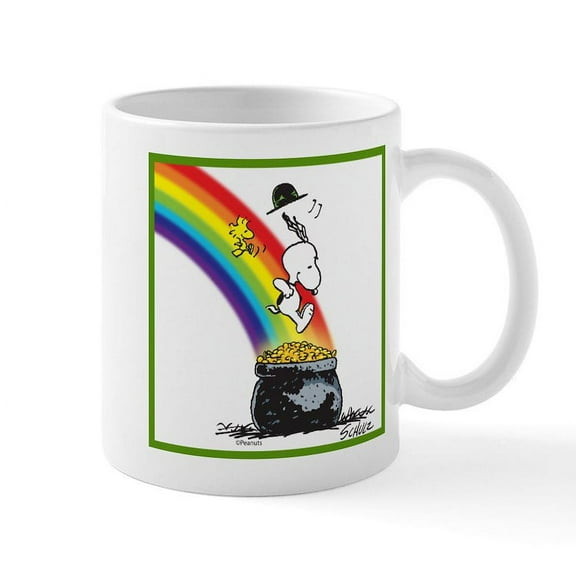 CafePress - Pot O' Gold Mug - 11 oz Ceramic Mug - Novelty Coffee Tea Cup