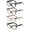 4 Pairs of Different Color, variant on 4 Pairs of Fashion Transparent Thick Oversized Cat Eye Reading Glasses 3.50 for Women, Classic Anti-blue Light Readers Presbyopic Glasses +3.50 Strength