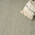 thumbnail image 3 of Nourison Textured Home 5'3" x 7' Ivory Green Farmhouse Indoor Area Rug, 3 of 12