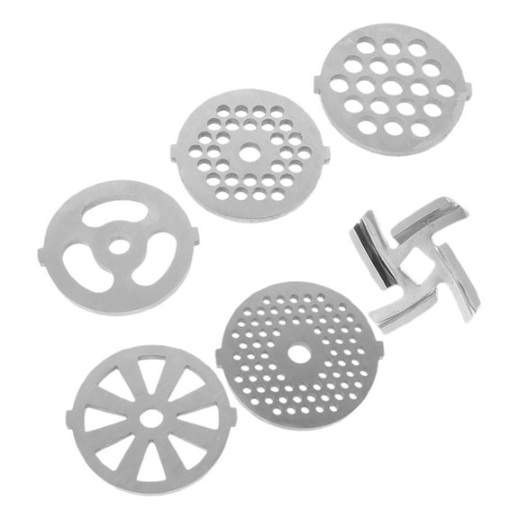 Hemobllo Stainless Steel Meat Grinder Plates for Holiday Preparations Family Gatherings Food Processing Tools