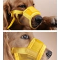 thumbnail image 5 of Dog Muzzle, Adjustable Pets Muzzle Mesh Breathable Nylon Soft Muzzle Anti-Biting Barking Mouth Cover for Small Medium Large Extra Dog, 5 of 5