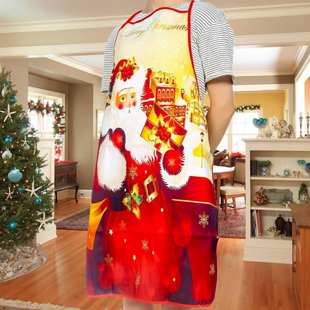 

Christmas Decorations Fabric Printing Snowman Christmas Ornaments Christmas Apron Christmas Traditional Christmas Decorations Party Atmosphere Decorations