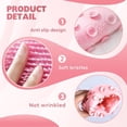thumbnail image 4 of 2026 New Silicone Shower Foot Scrubber Mat, Multi Functional Foot Back Cleaning Pad Back Washer Exfoliating Bath Wash Pad, Shower Foot Scrubber Mat with Non-Slip Suction Cups (Blue), 4 of 8