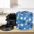 thumbnail image 4 of Xoenoiee Dog Paw Bone Heart Pattern Pressure Cooker Cover for 8 qt Instant Pot, Kitchen Appliance Dust Cover with Pockets for Rice Cooker Air Fryer Slow Cooker, 4 of 6
