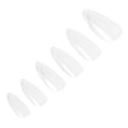 thumbnail image 1 of Ofertas Únicas 1 Juego de Consejos de Uñas Transparentes H133-2 Semi-Acostados, 1 of 5