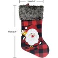 thumbnail image 4 of Christmas Gift Socks Plush Christmas Garter Lanyard Christmas Tree Decorations Christmas Ornaments, Christmas Socks Christmas Ornaments 1 Piece Bd, 4 of 5