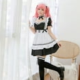 thumbnail image 2 of ICQOVD Womens Lovely Maid Cosplay Costume Animation Show Japanese Outfit Dresses Clothes, 2 of 6