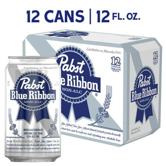 Pabst Blue Ribbon Beer, 30 Pack, 12 fl oz Aluminum Cans, 4.7% ABV