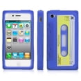 thumbnail image 1 of Funda para iPhone 4S 4G Retro Cassette Tape Protector de piel de silicona, 1 of 6