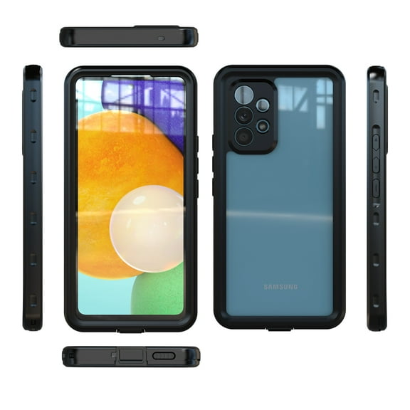 for Samsung Galaxy A53 5G Case, Waterproof Built-in Screen Protector Full Protection Heavy Duty Shockproof Anti-Scratched Rugged Case for Galaxy A53 5G 6.5" 2022, Black