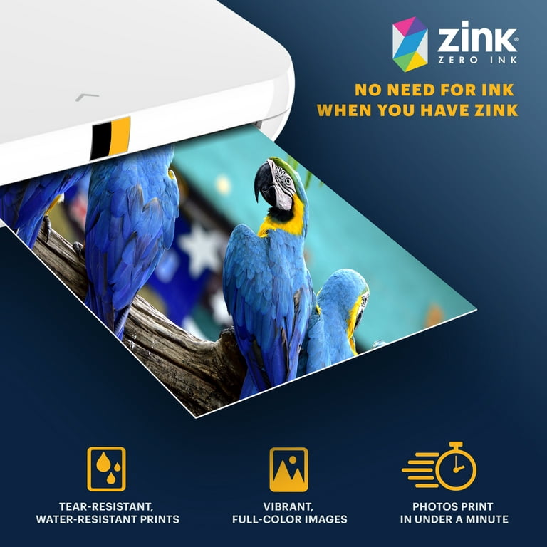 Kodak 2-in x 3-in Premium Zink Photo Paper (20 Sheets) Compatible