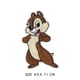 thumbnail image 4 of Miniso dos ardilla Chip y Dale Mr. Bean hierro en precioso parche de tela bordado para niño adhesivos para ropa ropa, 4 of 4