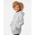 thumbnail image 2 of Independent Trading Co. Youth Midweight Full-Zip Hooded Sweatshirt, 2 of 5