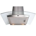 thumbnail image 7 of Cavaliere-Euro 36W in. Tempered Glass Canopy Wall Mounted Range Hood, 7 of 7