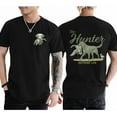 thumbnail image 3 of The Hunter Outdoor Life Shirt - Duck Hunting Dog Graphic Tee, Unisex Nature Lover T-Shirt for Men & Women, 3 of 7