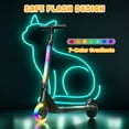 thumbnail image 4 of Electric Scooter for Kids – 6 MPH Top Speed, Up to 5 Miles Range, 5.3" Solid Tires & Front Light – Adjustable Height Kick Scooter for Ages 6-12, 4 of 7