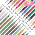 thumbnail image 4 of Grabie Acrylic Paint Pens, Acrylic Paint Markers, 28 Colors, 0.7 mm, Extra Fine Tip Paint Markers, Premium Paint Pens for Painting on Various Surface, Acrylic Paint Set, Art Supplies for Acrylic Paint, 4 of 6