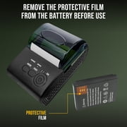 Kolibri Cash Handling Portable Printer with Printing Records of Currency Handling Activities