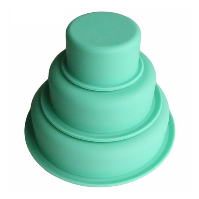Silicone Baking Molds, Easy Clean Durable Materials, Food Grade Quality Ideal For Layered Cake Baking