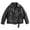 Black, variant on GiLiling Kids Faux Leather Biker Jacket Moto Style Coat Boys Girls Motorcycle Fall Winter Jacket Zipper Front Cozy Lining Outwear (Beige, 5-6 Years)