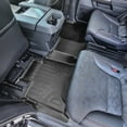 SMARTLINER Custom Fit All Weather Protection Black 2 Row Floor Mat