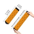 thumbnail image 2 of Bingfone Fall Cute Simple Scarecrow Design Patterned Men's Women's Casual Cotton Socks, 2 of 5