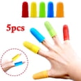 thumbnail image 3 of Gel Finger Protector Elastic Silicone Sleeve Scald-Proof Anti-Slip Anti-Burn Cot, 3 of 7