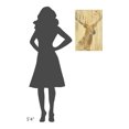 thumbnail image 4 of Global Gallery Albena Hristova 'Golden Antlers I' Canvas Wall Art, 4 of 4