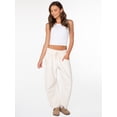 thumbnail image 2 of Celebrity Pink Women's and Women's Plus Fleece Barrel Sweatpant, Sizes XS-4X, 2 of 6