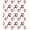 Maroon, Pattern 6, variant on ODIKA 8'x10' Machine Washable Non-Slip Area Rug, Festive Holiday Yarn Decoration Stitching Package High Traffic Rug, Red, 646044