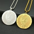 thumbnail image 6 of Archangel St.Michael Pray for Us Medal Necklace for Women Men 14K Yellow Gold Saint Michael Shield Chain Jewelry colar, 6 of 7