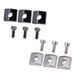 thumbnail image 1 of De 6 Piezas De Sujeción Para Tuercas De Bloqueo De Guitarra Y Tornillos Para Piezas De Repuesto De Guitarra Eléctrica shamjiam Abrazadera de tuerca de bloqueo de guitarra, 1 of 9