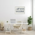 thumbnail image 3 of Stupell Industries All Ways Welcome Phrase Inspirational Painting White Framed Art Print Wall Art, 30 x 24, 3 of 9