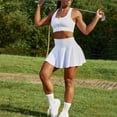 thumbnail image 3 of 2 Es 1 Pantalones Cortos Falda De Tenis Deportiva De Yoga, 3 of 8