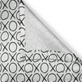 thumbnail image 6 of Ambesonne Xo Valance & Curtain, Doodles Monochrome Style, 55"x36", Black and White, 6 of 6